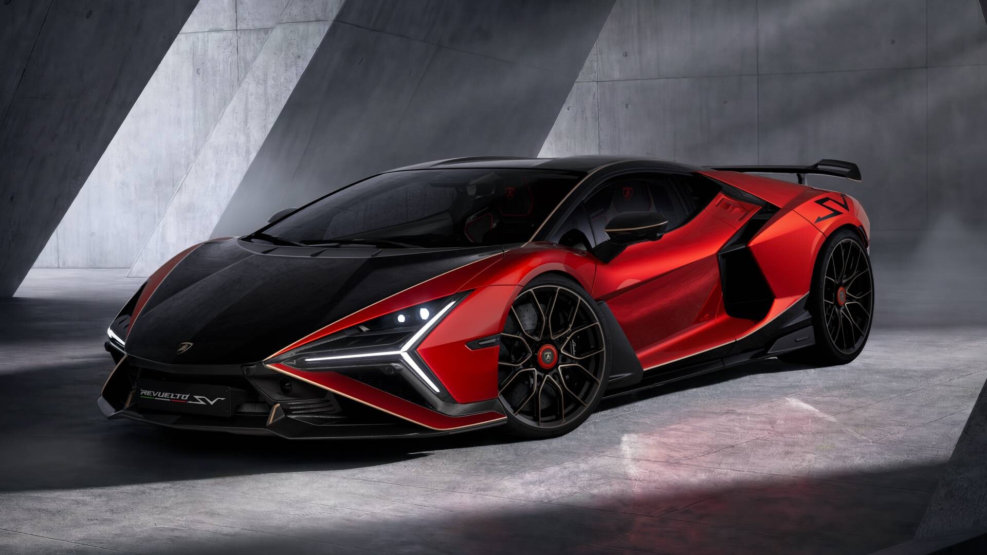 Lamborghini Revuelto SV 2027 rojo y negro